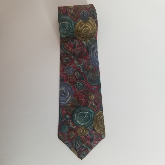Italian All Silk Handmade Men Ties Lot of 3 - Picture 5 of 8